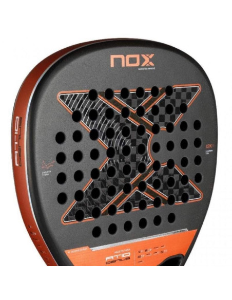 Pala de Pádel NoxSport AT10 Luxury Genius Attack 12K 2025 (Agustin Tapia)