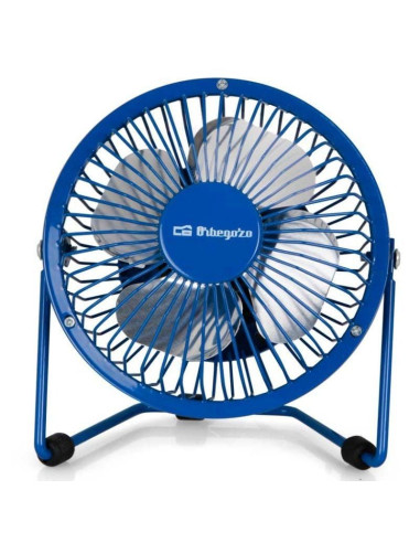 Mini Ventilador USB Orbegozo PW 1026/ Azul