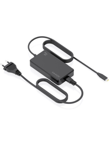 Cargador Sobremesa GaN Aisens ASCH-1PD45D067-BK/ 1xUSB Tipo-C/ 45W