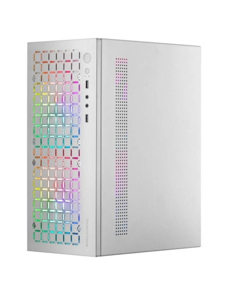 Caja Gaming Minitorre Mars Gaming MC-CORE/ Blanca
