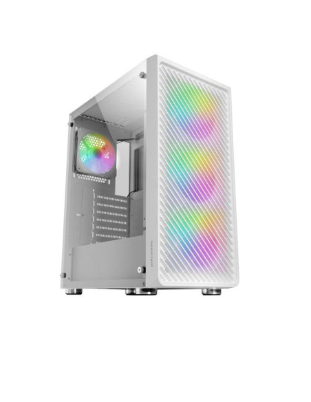 Caja Gaming Semitorre Mars Gaming MC-F/ Blanca