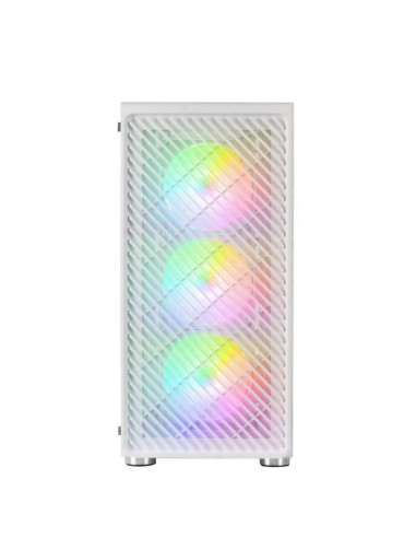 Caja Gaming Semitorre Mars Gaming MC-F/ Blanca