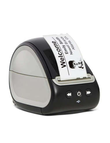 Dymo LabelWriter 550 Impresora de Etiquetas - Resolucion 300x300dpi - Hasta 62 Etiquetas por Minuto - Reconocimiento Automatico