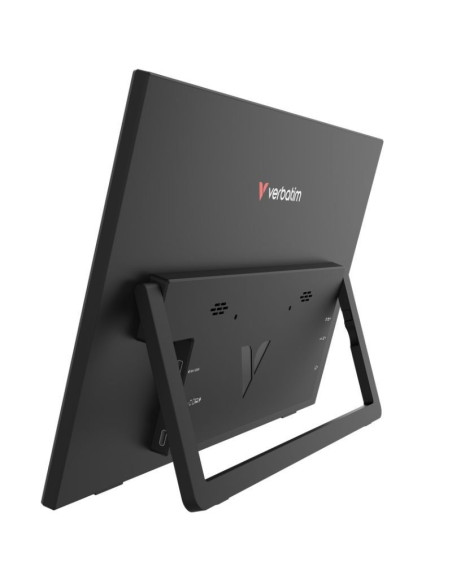 Monitor Portátil Táctil Verbatim Touch Light 14"/ Full HD/ Multimedia/ Negro