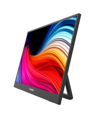 Monitor Portátil Verbatim Non-Touch Light 15.6"/ Full HD/ Multimedia/ Negro