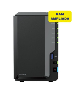 NAS Synology Diskstation DS225+/ 2 Bahías 3.5""- 2.5""/ 6GB DDR4/ Formato Torre