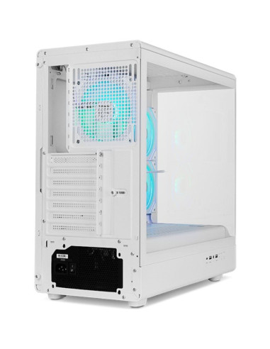 Caja Gaming Semitorre Nox Hummer SIGNAL/ Blanca