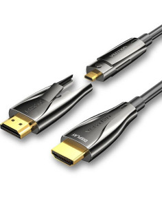 Cable HDMI Vention ALPBL/ HDMI Macho - Micro HDMI Macho/ HDMI Macho/ 10m/ Negro