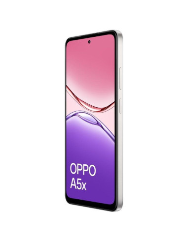 Smartphone Oppo A5x 4GB/ 128GB/ 6.67"/ Blanco