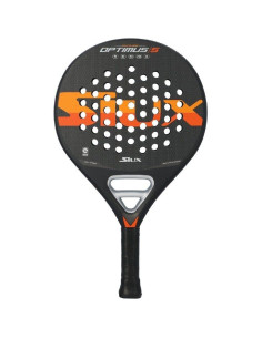Pala de Pádel Siux Optimus 5/ Negra y Naranja