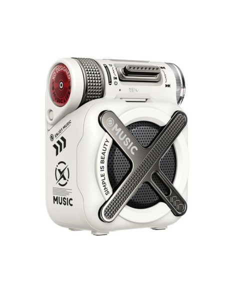 XO F72 Altavoz Bluetooth - Portatil - Ultra Compacto - Color Blanco