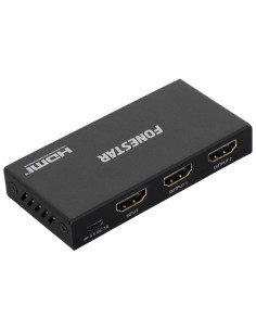 Duplicador HDMI Fonestar FO-22S2ED/ 2x HDMI Hembra - HDMI Macho