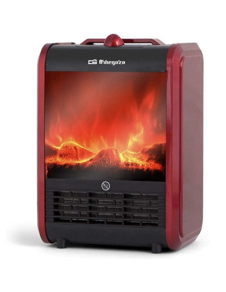 Chimenea Eléctrica Orbegozo CM 9015/ 2 niveles de potencia/ 750W-1500W