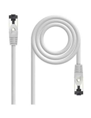 Cable de Red RJ45 SSTP Nanocable 10.20.2015 Cat.8.1/ 15m/ Gris