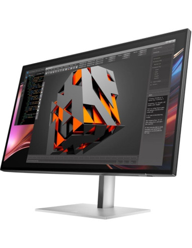 Monitor Profesional HP Pro serie 7 27"/ QHD/ Regulable en Altura/ Plata