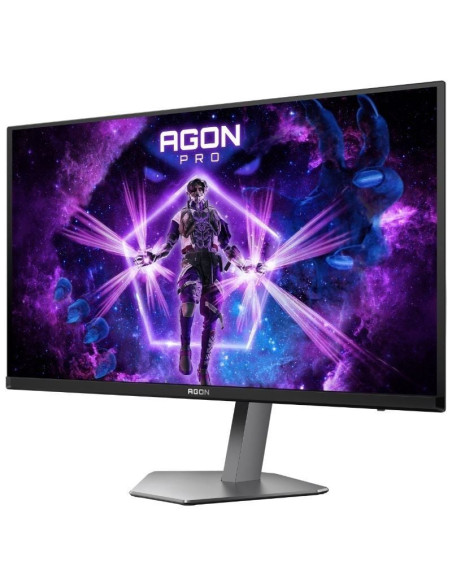 Monitor Gaming Ultraparonámico AOC AG276QZD2 26.5"/ WQHD/ Multimedia/ 0.03ms/ 240Hz/ QLED/ Regulable en altura/ Negro