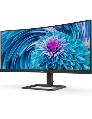 Monitor Profesional Ultrapanorámico Curvo Philips 346E2CUAE 34"/ WQHD/ Multimedia/ Regulable en altura/ Negro
