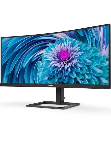 Monitor Profesional Ultrapanorámico Curvo Philips 346E2CUAE 34"/ WQHD/ Multimedia/ Regulable en altura/ Negro
