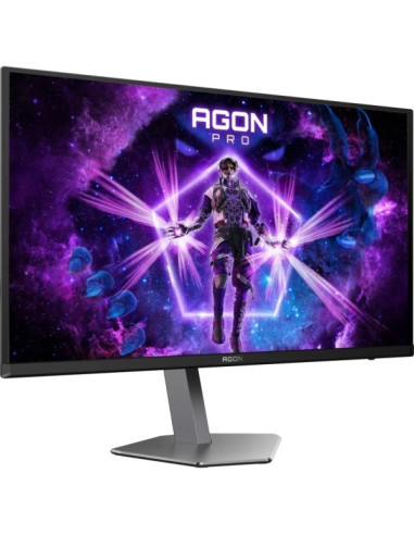 AOC AGON PRO AG276QZD2 Monitor 26.7" QD-OLED QHD 240Hz HDR400 - Respuesta 0.03ms - Altavoces 10W - Ajustable en Altura, Inclina