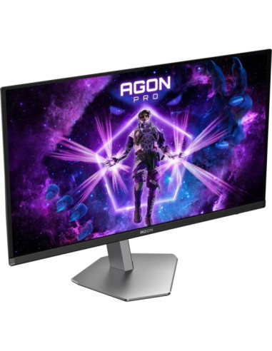 AOC AGON PRO AG276QZD2 Monitor 26.7" QD-OLED QHD 240Hz HDR400 - Respuesta 0.03ms - Altavoces 10W - Ajustable en Altura, Inclina
