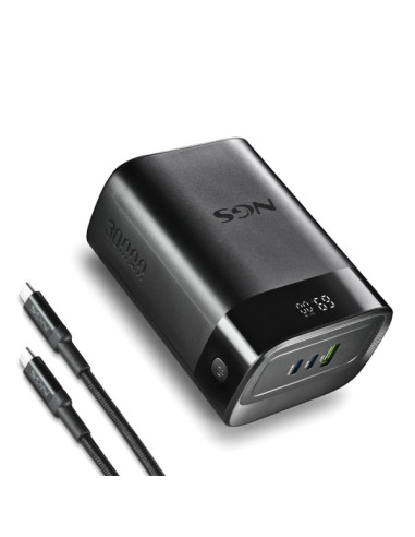 NGS TWIX30 Powerbank 26800mAH 140W PD y QC - USB-A, USB-C - Color Negro