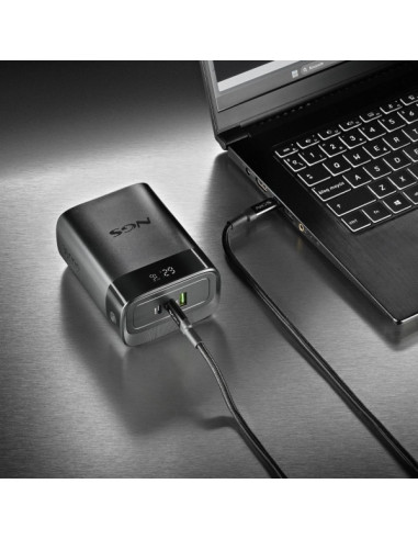 NGS TWIX30 Powerbank 26800mAH 140W PD y QC - USB-A, USB-C - Color Negro