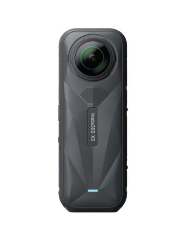 Cámara Digital Deportiva Insta360 X5/ 8K/ Ángulo de visión 360º/ Negra