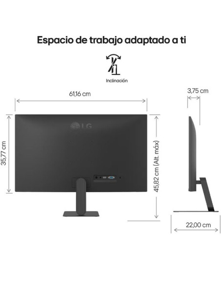 Monitor LG 27U411A-B 27"/ Full HD/ Negro