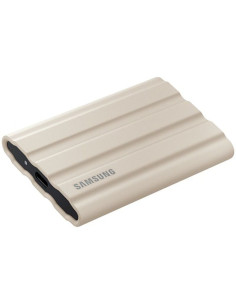 Disco Externo SSD Samsung Portable T7 Shield 1TB/ USB 3.2/ Beige 2