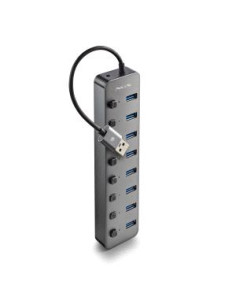 NGS IHUB8  Hub USB 3.0 - 8 Puertos USB 3.0 con Interruptores - Hasta 5Gbps