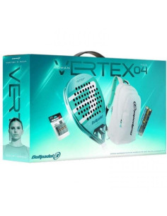 Pack Pala de Pádel Bullpadel Vertex 04 Pro Line W 2026/ Incluye 3 Accesorios