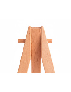 Mini lienzo con caballete liderpapel 6x8 cm gramaje 280g/m2 certificado fsc 2