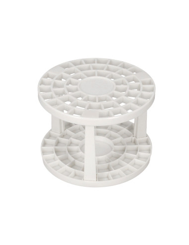 Soporte para pinceles liderpapel de plastico 46 agujeros 14,5x14,5x10 cm
