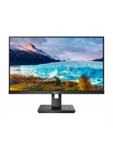 Philips S Line 242S1AE/00 Monitor 23.8" LED IPS FullHD 75Hz - Respuesta 4ms - Altavoces 4W - Regulable en Altura, Giratorio e I