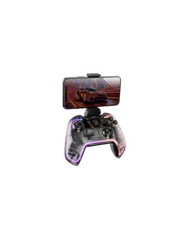 Mars Gaming MGP-BT2 Gamepad Bluetooth Multiplataforma - Vibracion Haptica - Adaptador para Smartphones Universal - Funcion Turbo