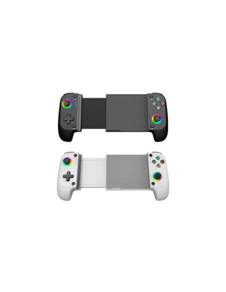 Mars Gaming MGPX Gamepad Bluetooth Multiplataforma - Multifuncional 2 en 1 - Soporta Smartphones hasta 6.8" - Vibracion Dual -