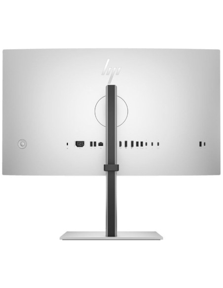 Monitor Profesional HP Pro serie 7 27"/ 4K/ Webcam/ Multimedia/ Regulable en Altura/ Plata