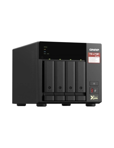 NAS QNAP TS-473A-8G/ 4 Bahías 3.5"- 2.5"/ 8GB DDR4/ Formato Torre