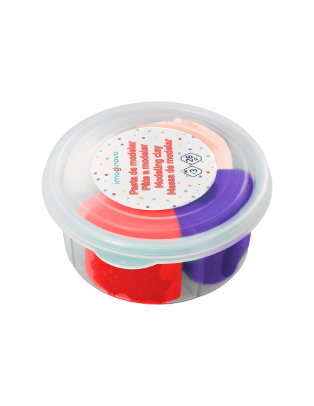 Pasta para modelar imaginovo de secado al aire set de colores surtidos con instrucciones helado
