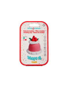 Pasta para modelar imaginovo de secado al aire set de colores surtidos con instrucciones tarta de fresa 2