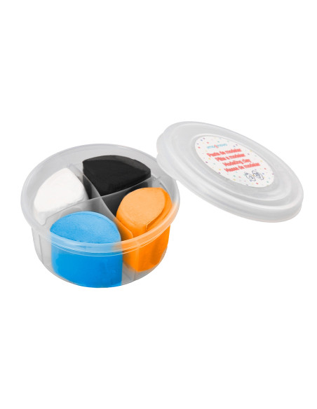 Pasta para modelar imaginovo de secado al aire set de colores surtidos con instrucciones pinguino