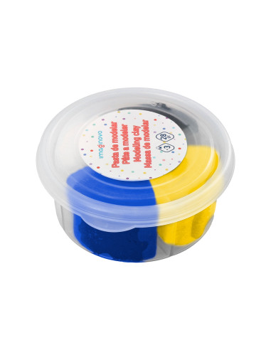 Pasta para modelar imaginovo de secado al aire set de colores surtidos con instrucciones elefante