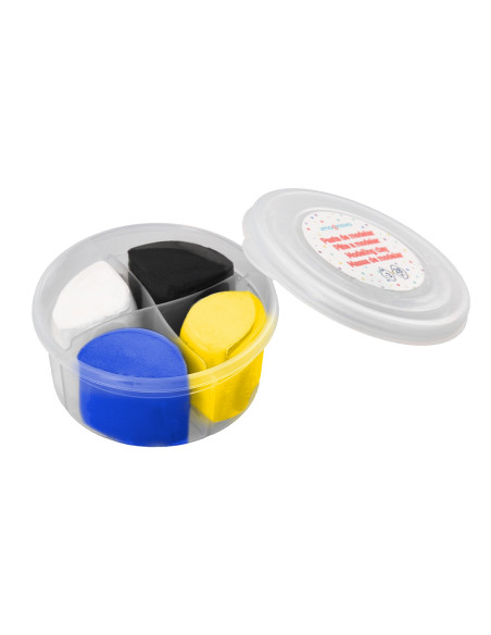 Pasta para modelar imaginovo de secado al aire set de colores surtidos con instrucciones elefante