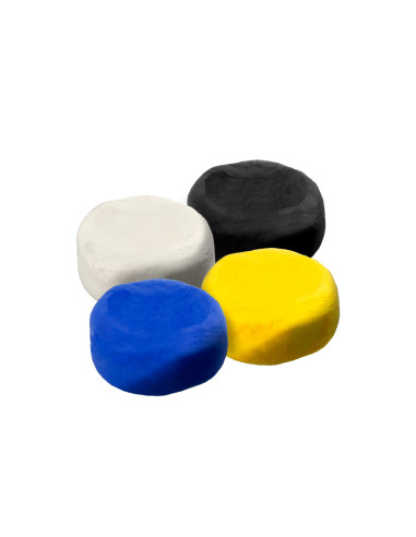 Pasta para modelar imaginovo de secado al aire set de colores surtidos con instrucciones elefante