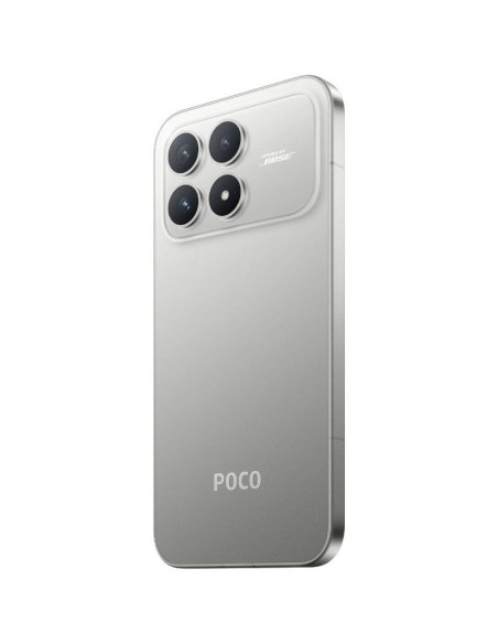Smartphone Xiaomi POCO F8 Pro 12GB/ 256GB/ 6.59"/ 5G/ Titanio Plateado