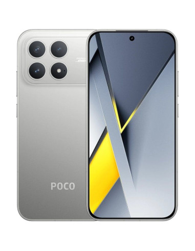Smartphone Xiaomi POCO F8 Pro 12GB/ 512GB/ 6.59"/ 5G/ Titanio Plateado