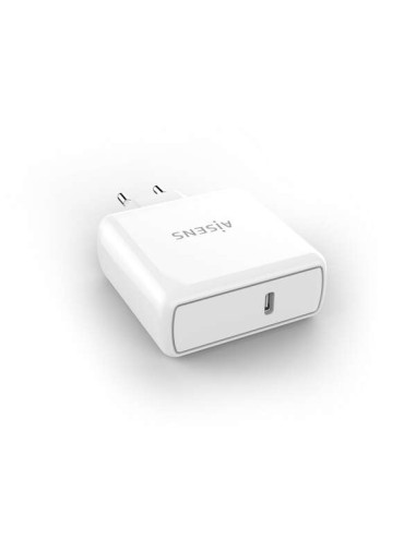 Aisens Cargador PD3.0 QC3.0 1 Puerto 1xUSB-C...