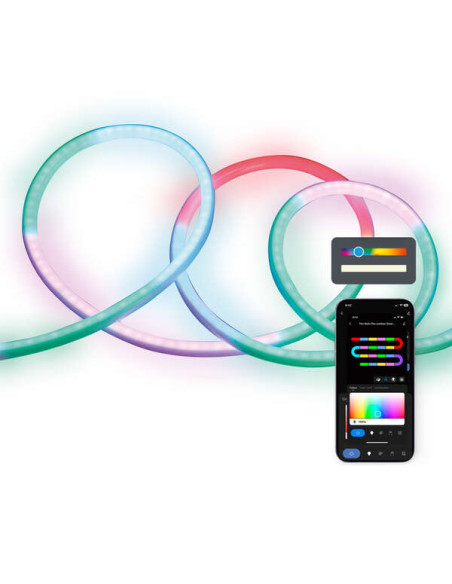 Ksix Smartled Outdoor Neon Flexible LED - RGBIC - IP65 - 5m