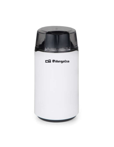 Orbegozo MO 3200 Molinillo de Cafe - Potencia de 200W para Molienda Fina - Cuchilla de Acero Inoxidable Duradera - Diseño Compac