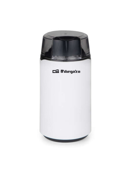 Orbegozo MO 3200 Molinillo de Cafe - Potencia de 200W para Molienda Fina - Cuchilla de Acero Inoxidable Duradera - Diseño Compac